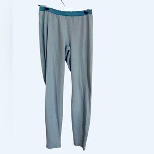 Patagonia Capilene Bottoms Base Layer Women’s Steam Blue Performance Size Medium